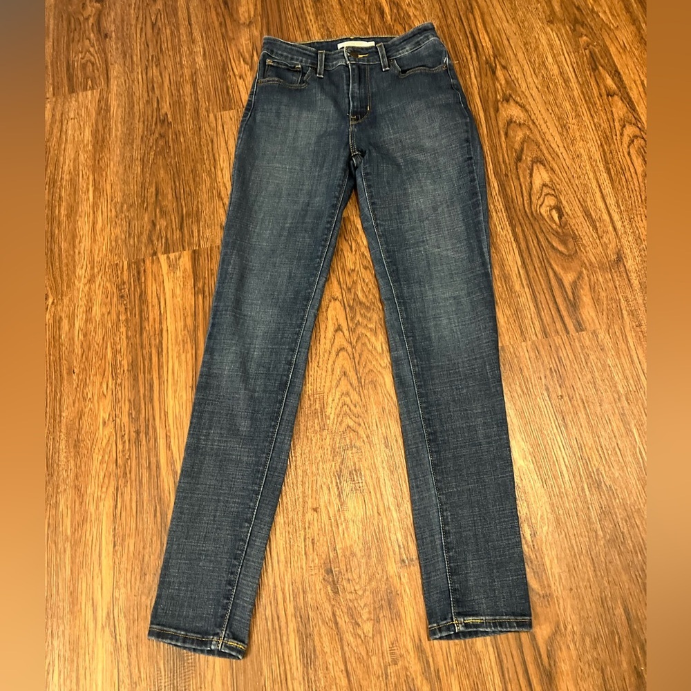 Levi's High-rise Skinny Jeans 26 x30 - Picture 3 of 10